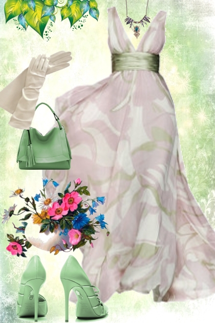 Pink and green- Combinazione di moda