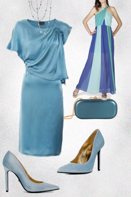 Blue is gorgeous- Fashion set