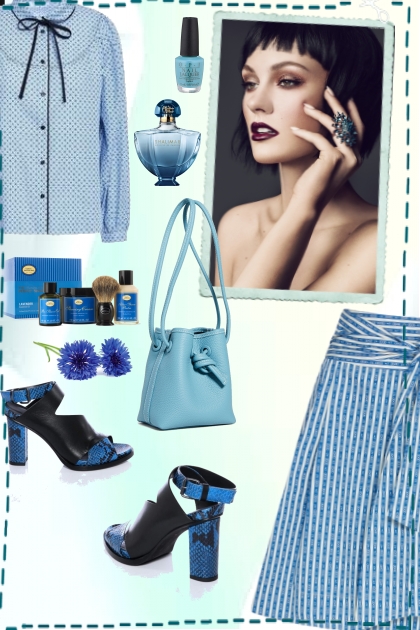 Casual blue 41- Combinazione di moda