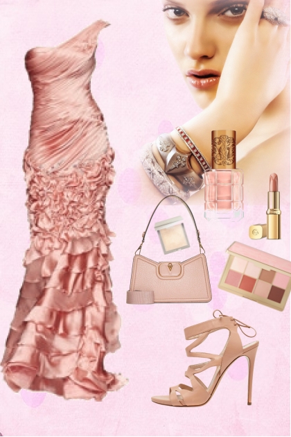 Glamorous dress- Fashion set