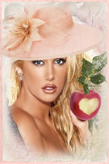 Pink hat 2- Combinazione di moda