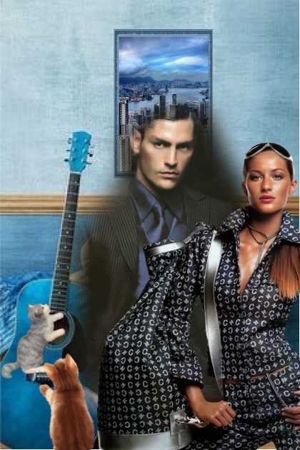 Blue guitar 21- Fashion set