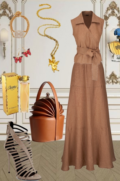 Elegant brown 21- Combinazione di moda