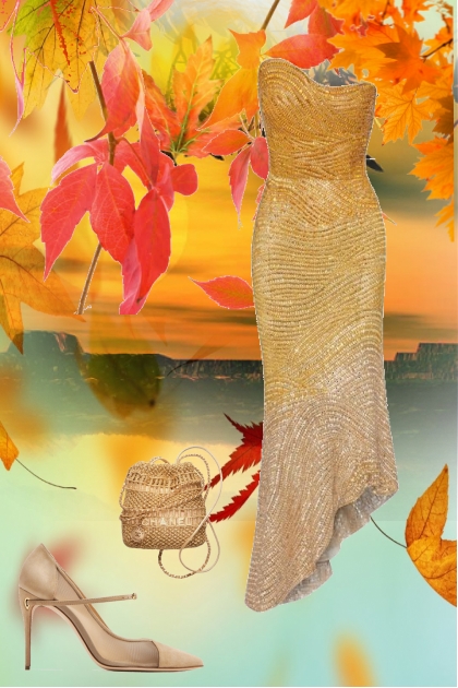 Autumn gold 2- Fashion set