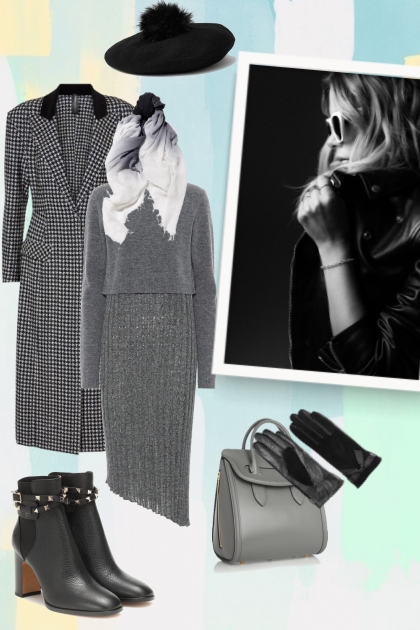 Grey isn`t dull- Fashion set