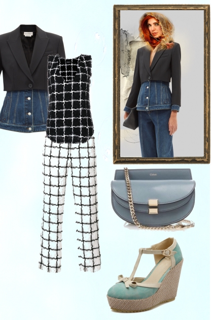 Casual office outfit- Combinaciónde moda