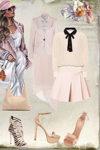 Shades of pink 225- Fashion set