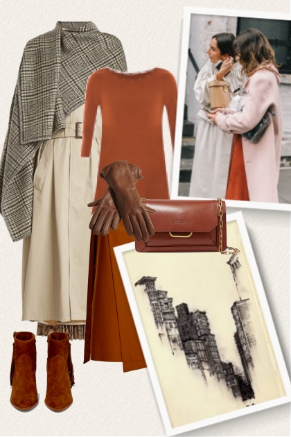 Rusty brown- Fashion set