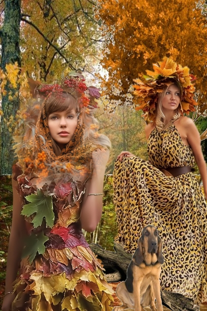 Autumn leaves 21- Fashion set