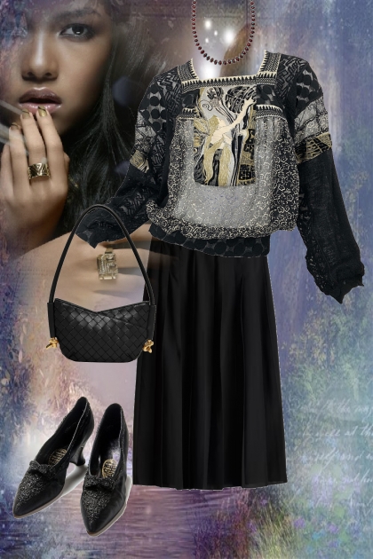 Simply black- Fashion set