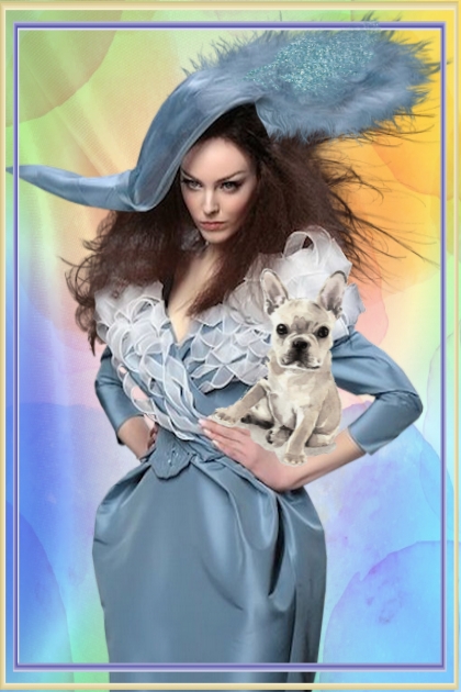 Lady with a dog 3- Fashion set