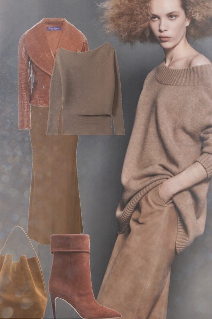 Shades of brown 41- Fashion set