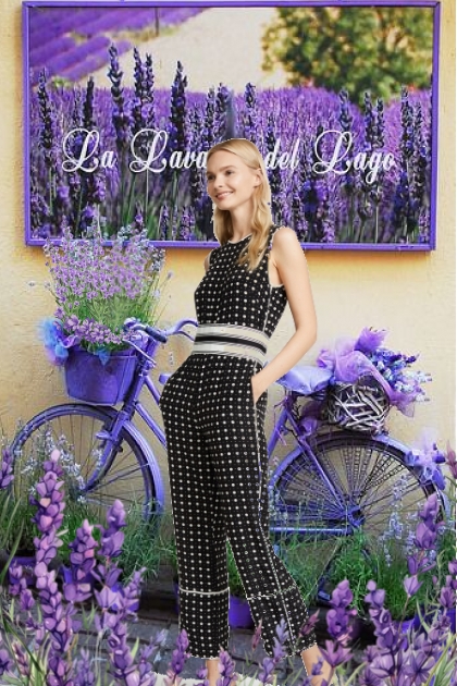 Lavender fields 2- Fashion set