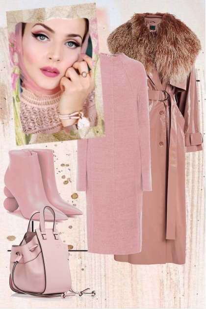 Feminine pink 551- Combinazione di moda