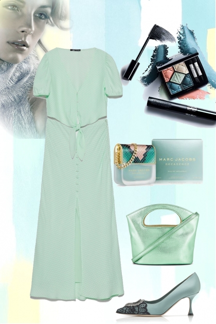 Mint green outfit 21- 搭配