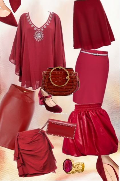 Magenta: what skirt to choose?- Fashion set