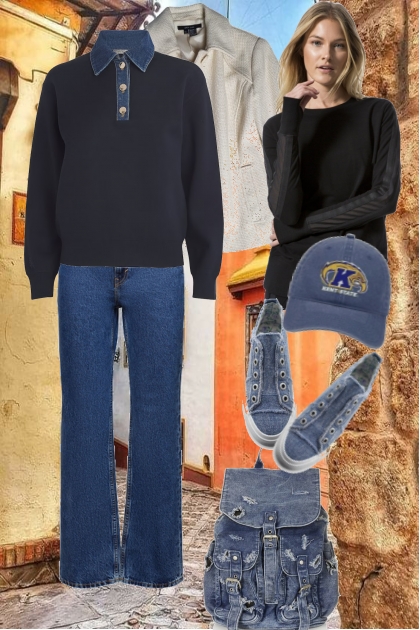 Jeans style 21- Combinazione di moda