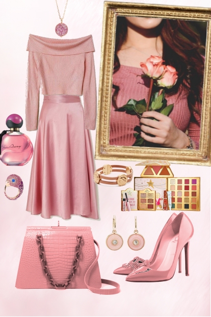 Pink for every day- Modna kombinacija