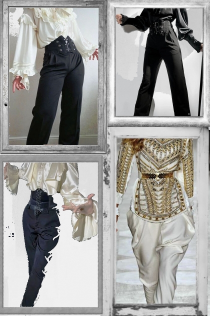 Luxurious trousers- Modna kombinacija