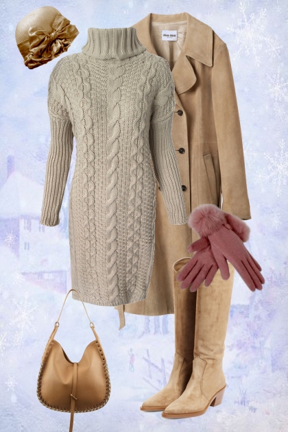 Warm and cosy in winter 21- Combinazione di moda