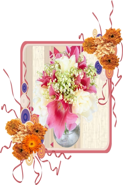 Vase of flowers- Combinazione di moda