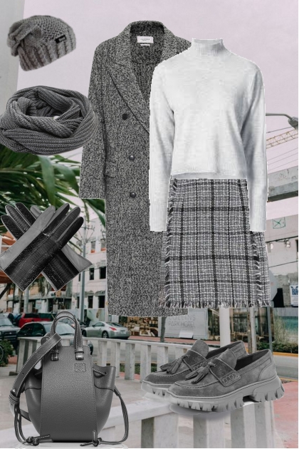 Winter grey- Combinaciónde moda