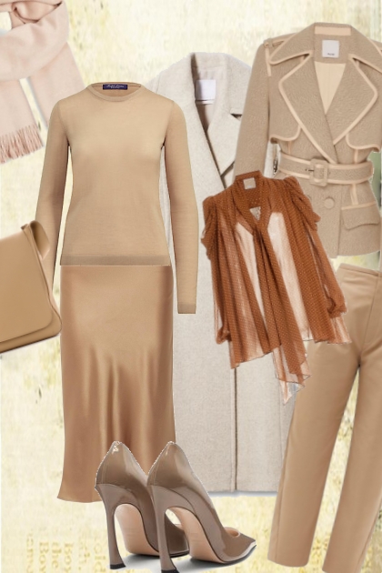 All in brown- Combinazione di moda