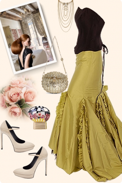 Glamorous outfit for the Chrismas party- Fashion set