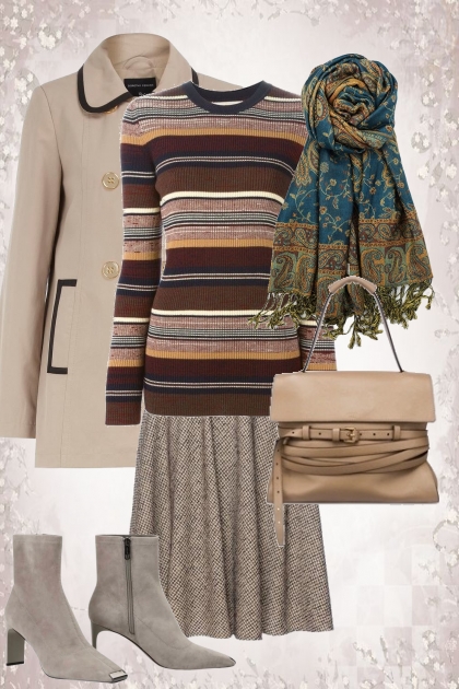 Shades of brown 42- Fashion set