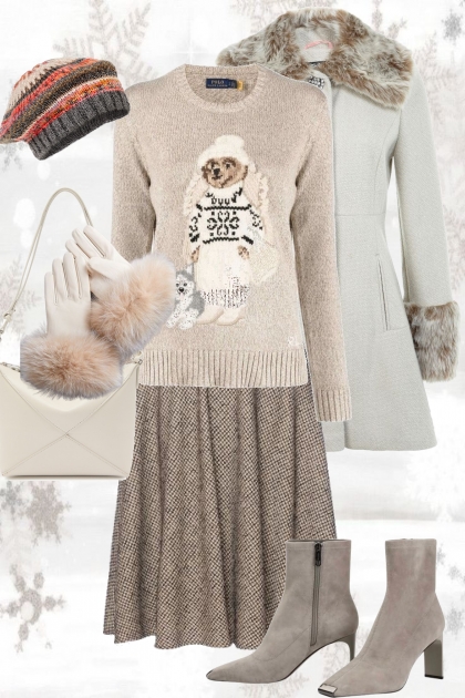 Elegant winter outfit 2- Fashion set