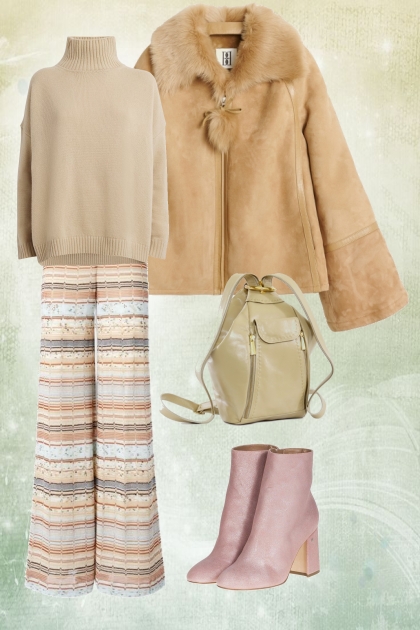 Shades of beige for January