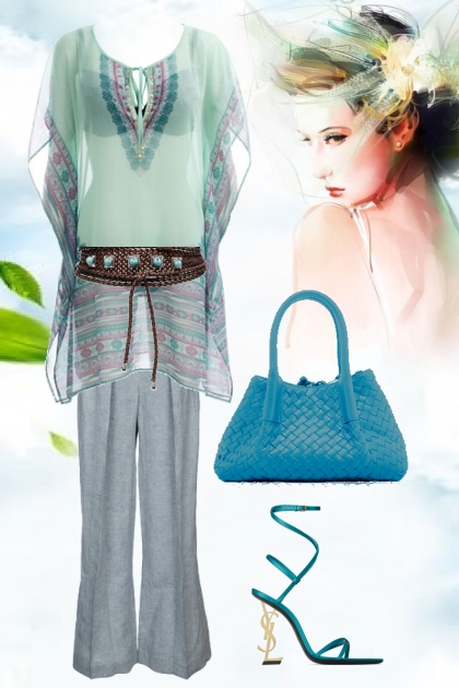 Mint tunic