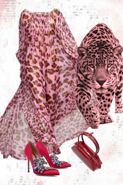 Pink leopard