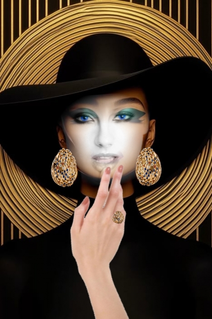 Green-eyed lady