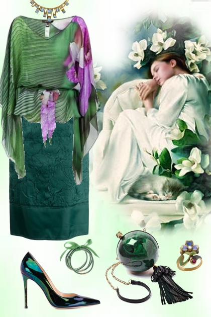 Tunic in green