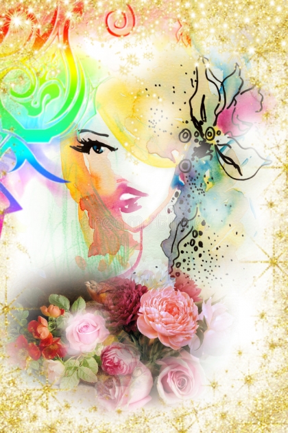 Posy of roses 21