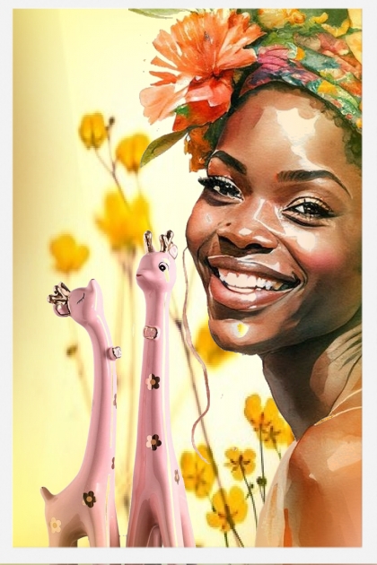 African sketch
