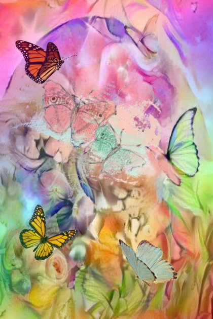 Flock of butterflies 2