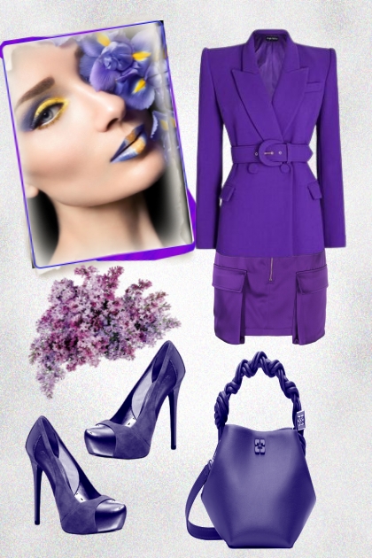 Purple outfit 21