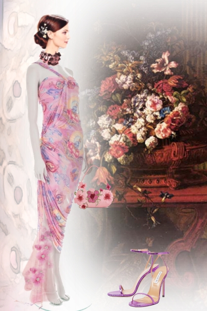 Flower pattern 211- Модное сочетание