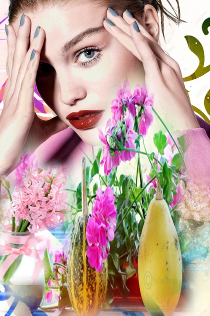 Flower vases 2- Fashion set