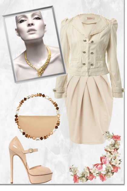 Ecru outfit 4