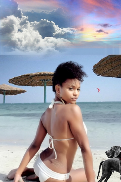 On the beach 21