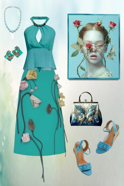 Roses for the summer outfit
