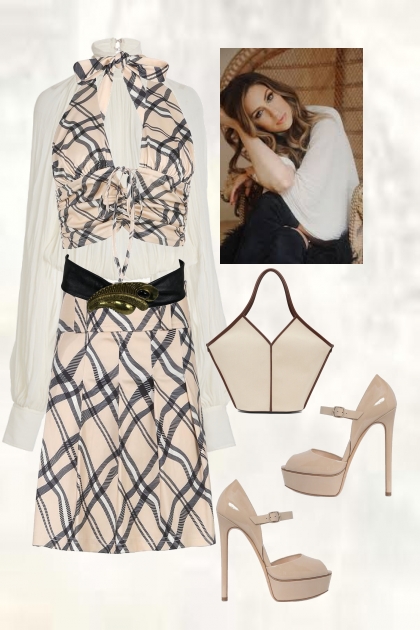 Checkered print