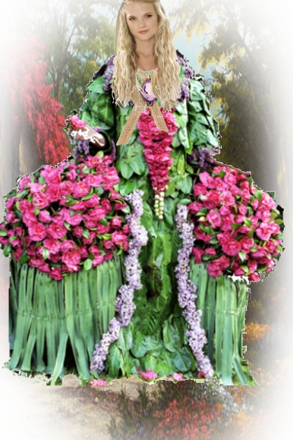 Dress of a garden
