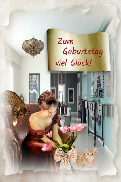 Zum Geburtstag...- コーディネート