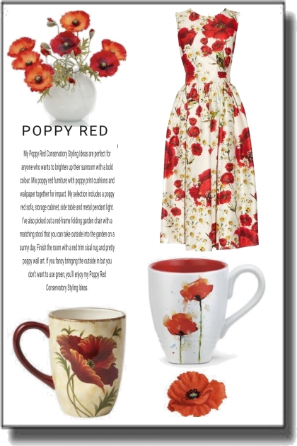 Poppy red 21