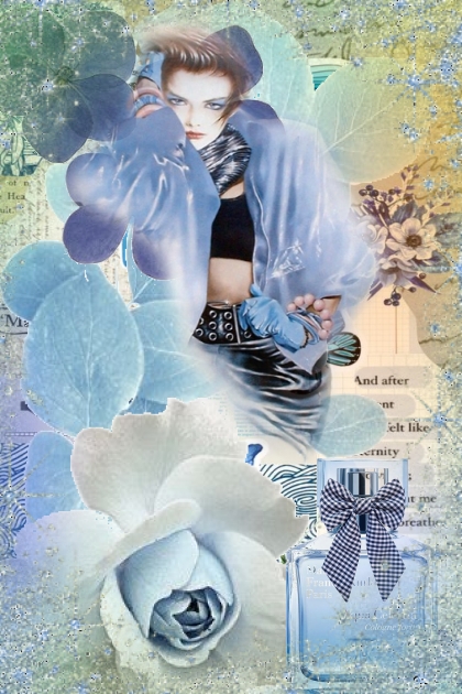 Sketch in blue 2