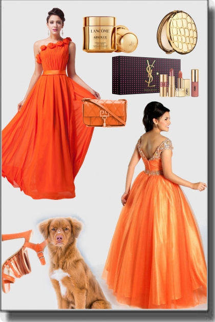 Fashionable orange